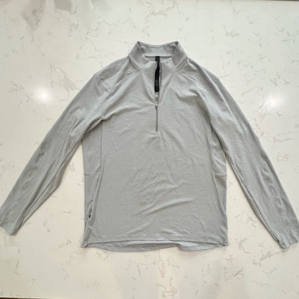 Men's Lululemon Soft Jersey Half Zip XL